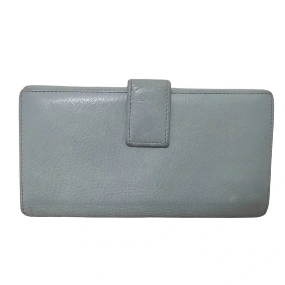 Gucci sea foam green soho leather wallet